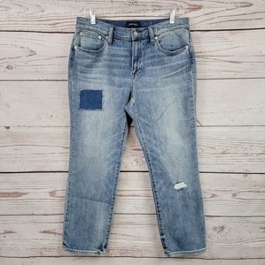 NWOT J Crew Slim Broken In Boyfriend Distressed jeans